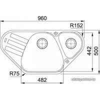 Кухонная мойка Franke Antea AZG 661-E (серый)