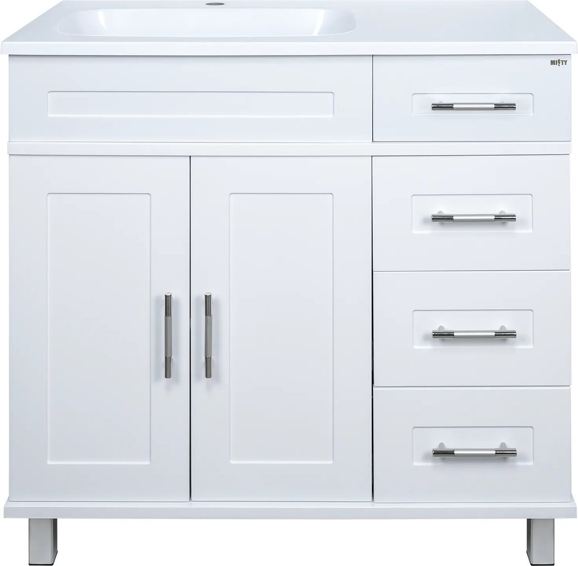 

Misty Тумба с умывальником Купер 90 П-Куп01090-0124ЯЛ+ФР-00003411