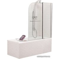 Стеклянная шторка для ванны Niagara SS-148120-14 120x140 (хром/прозрачное)