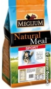 Сухой корм для собак Meglium Natural Meal Sport 15 кг