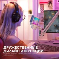 Проводной микрофон Maono DGM20 (розовый)