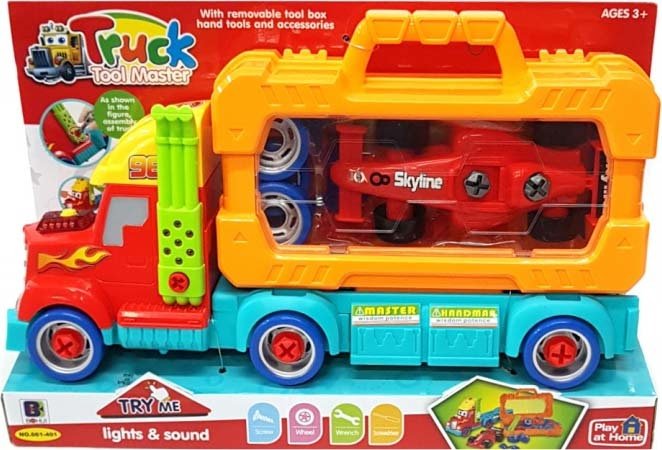 

Конструктор Qunxing Toys 661-401 Автовоз