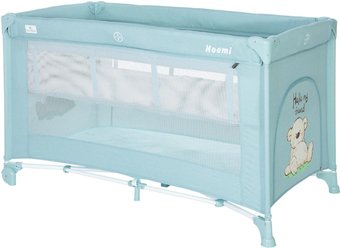 Манеж-кровать Lorelli Noemi 2 (blue surf teddy)