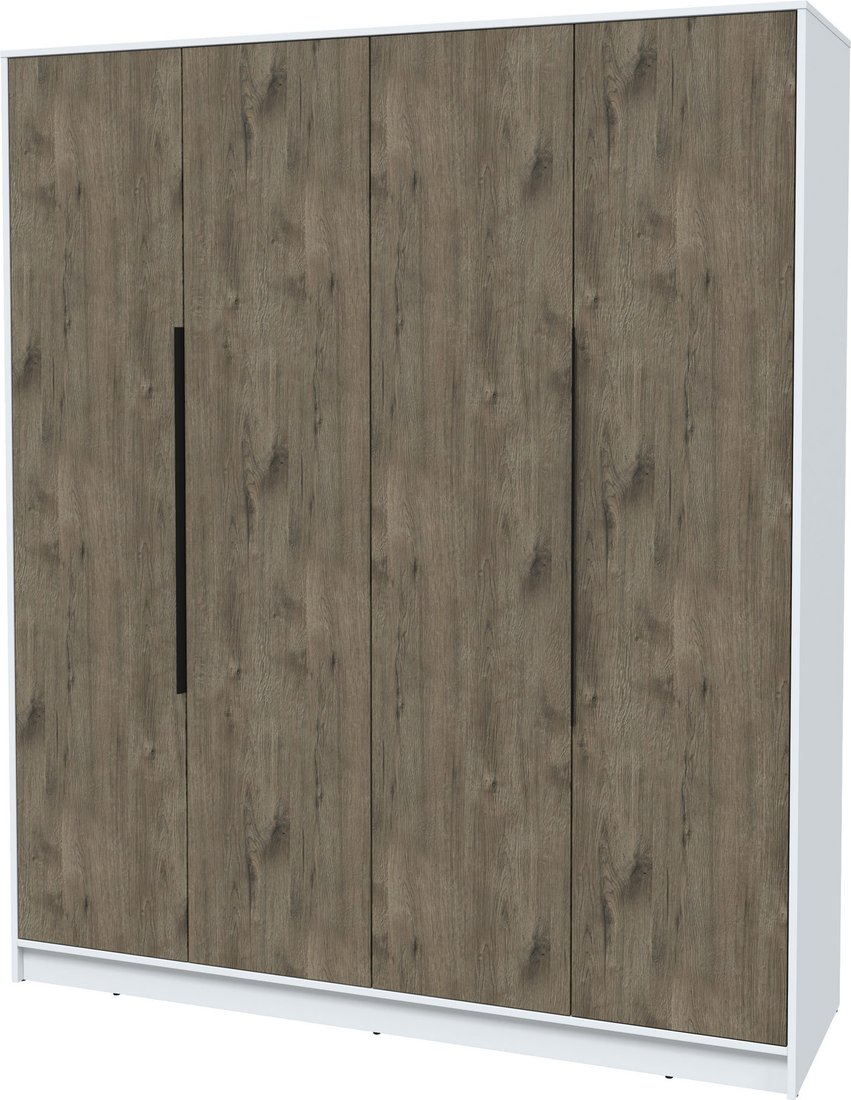 

Шкаф распашной Интерлиния Концепт КТ-Ш4 (дуб веллингтон/белый платинум)