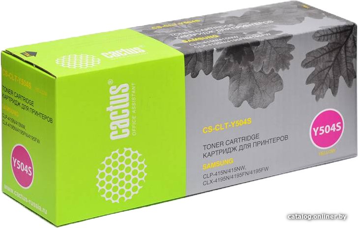 Картридж CACTUS CS-CLT-Y504S (аналог Samsung CLT-Y504S)