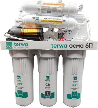 Система обратного осмоса Terwa Осмо 6П