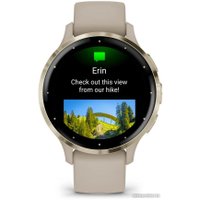 Умные часы Garmin Venu 3S (френч-грей, с силиконовым ремешком)
