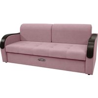 Диван Сириус Лидер-1 НПБ (Eva 14 велюр темно-розовый)