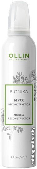 Мусс Ollin Professional для укладки волос BioNika Reconstructor 300 мл