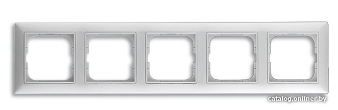 Рамка ABB Basic 55 1725-0-1483 (альпийский белый)