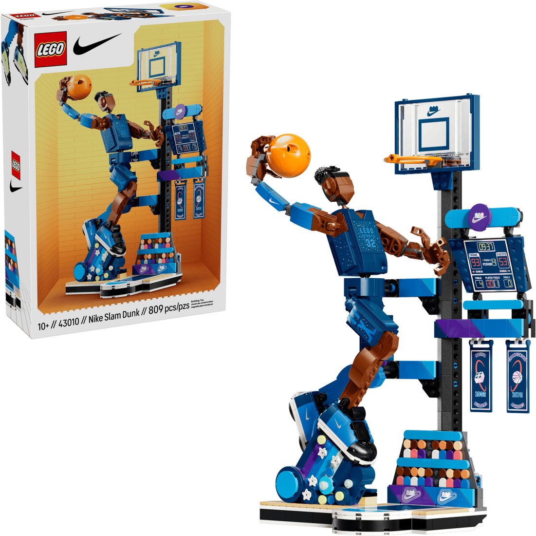 Конструктор LEGO Nike 43010 Набор Nike Slam Dunk