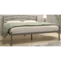 Кровать ИП Князев Лилия 140x190 (серый)