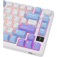 Клавиатура Royal Kludge RK-M75 RGB Taro Milk (RK Silver)