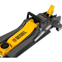 Подкатной домкрат Denzel 51233 2.5т (кейс)