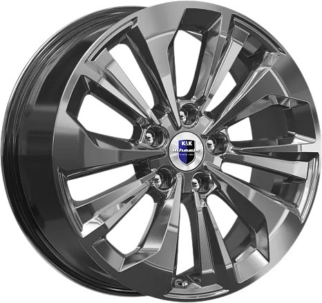 

Литые диски K&K Авиор 17x7.5" 5x108мм DIA 67.1мм ET 45мм Кварц