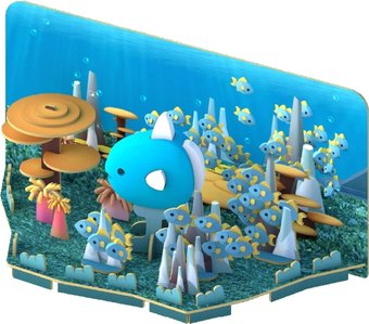 Магнитный конструктор Halftoys Ocean Луна-рыба с диорамой HO002