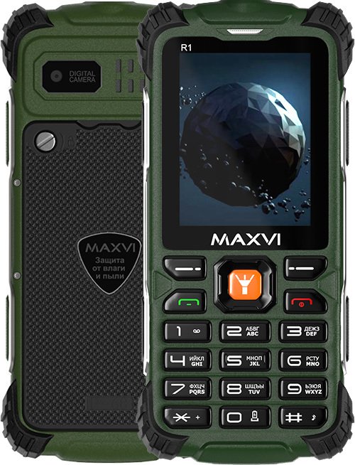 

Телефон Maxvi R1 (зеленый)