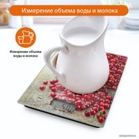 Кухонные весы Home Element HE-SC935 (брусничная россыпь)
