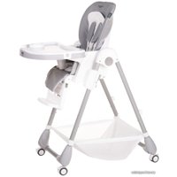 Высокий стульчик Martin Noir Tody Lux (mercury gray) 0+