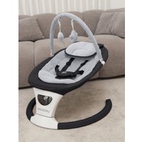 Шезлонг Amarobaby Teddy Swing AB24-22TED/09 (черный)