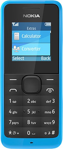 

Кнопочный телефон Nokia 105 Blue