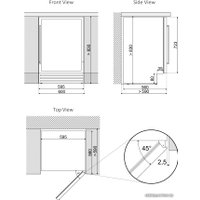 Винный шкаф Dunavox DAUF-46.138SS