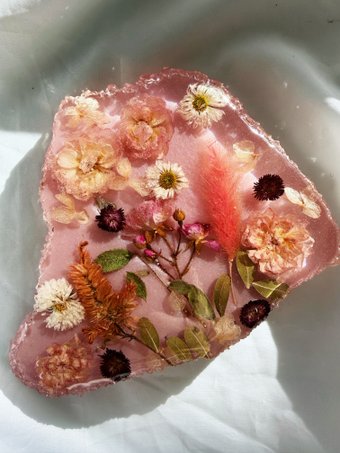 Подставка декоративная Wood_N_Sea Розы Пи-9/26