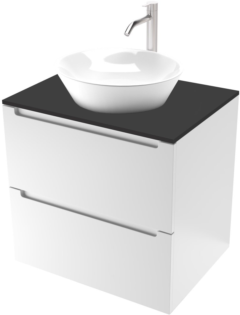 

ЗОВ Тумба под умывальник Дион 60 D60LWP0M9003MKV5-LDSPG (антрацит/белый матовый)