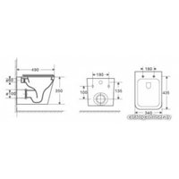 Унитаз подвесной WeltWasser Gelbach 041 MT-GR (серый матовый)