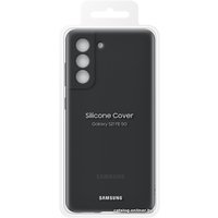 Чехол для телефона Samsung Silicone Cover S21 FE (черный)