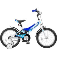 Детский велосипед Stels Jet 16 Z010 LU097502 (синий, разобранный, в коробке)