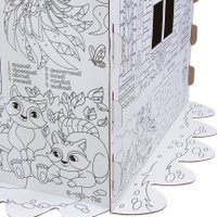 Домик-раскраска BRAUBERG Kids. Раскраска. Для маленькой принцессы 880363