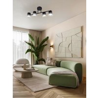 Припотолочная люстра Aitin Pro X1016/4 (черный)