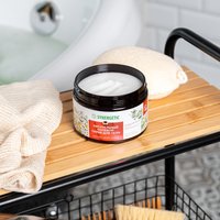  Synergetic Скраб антицеллюлитный Натуральный Солевой Пачули и Ароматный бергамот 300 мл