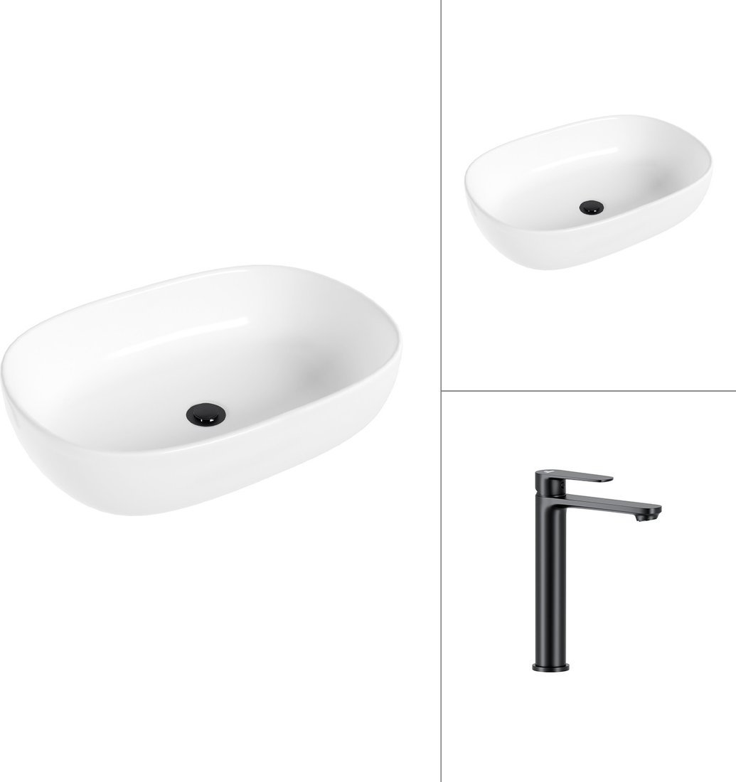 

Умывальник Lauter 21836 + Moon 21СК8691BS