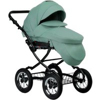 Универсальная коляска Indigo Barbara ECO Classic (2 в 1, be 01/шалфей кожа)