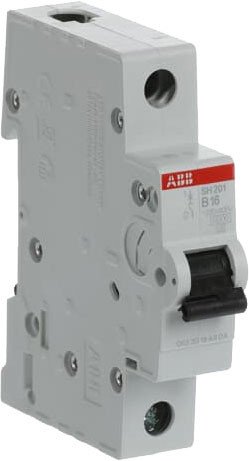 

Выключатель автоматический ABB SH201-B16 1P 16А B 6kA 2CDS211001R0165