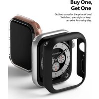 Чехол Ringke Slim для Apple Watch Se3/Se2/Se/6/5/4 40mm Clear(1шт) + Black(1шт)