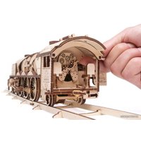 3Д-пазл Ugears Локомотив c тендером V-Экспресс
