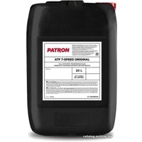 Трансмиссионное масло Patron Original 7-Speed ATF 20 л