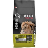 Сухой корм для кошек Optimanova Cat Hairball Chicken & Rice 8 кг