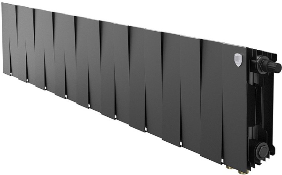 

Биметаллический радиатор Royal Thermo PianoForte 200 Noir Sable VDR (18 секций)