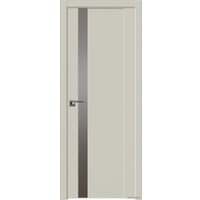 Межкомнатная дверь ProfilDoors 62U L 60x200 (магнолия сатинат, стекло серебряный лак)