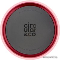 Термокружка Circular&Co 0.34л (черный/розовый)