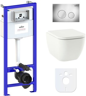 Lavinia Boho Relfix One Rimless 6 в 1 77040078 (хром пластик)