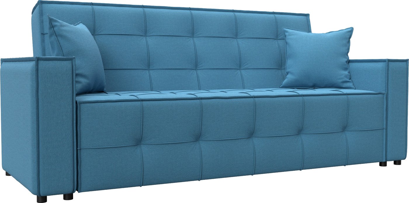 

Диван Лига диванов Лига-067 книжка 129828 (рогожка амур 10 голубой)