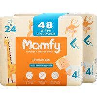 Трусики-подгузники Momfy 4 размер L (2x24шт)