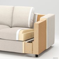 Модульный диван Ikea Вимле 793.062.86 (золотисто-коричневый)