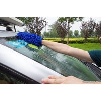 Варежка USBTOP Варежка для бережной мойки автомобиля, чистки и удаления пыли (синий) в Гродно