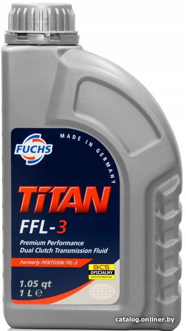 Трансмиссионное масло Fuchs Titan FFL-3 601429521 1л